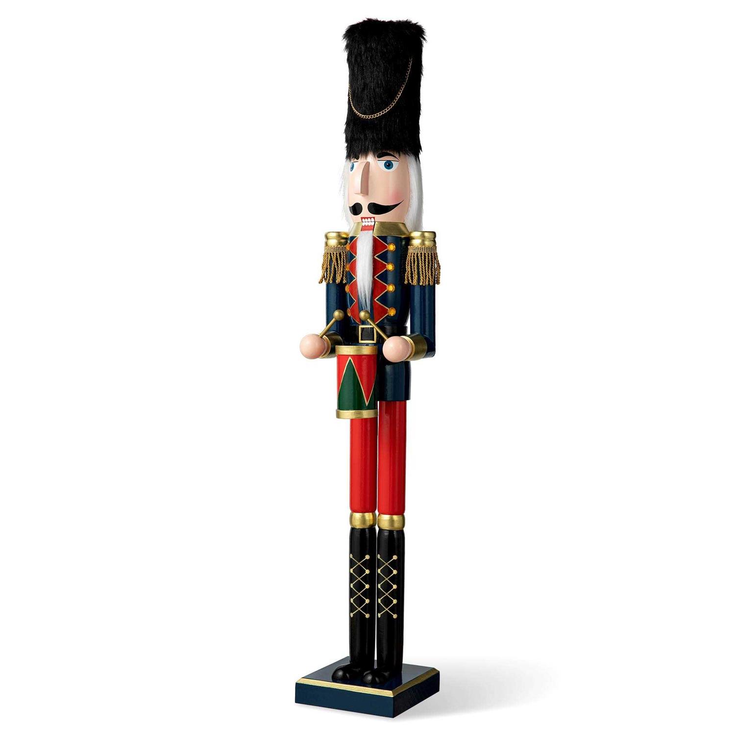 Glitzhome Wooden Christmas Nutcracker