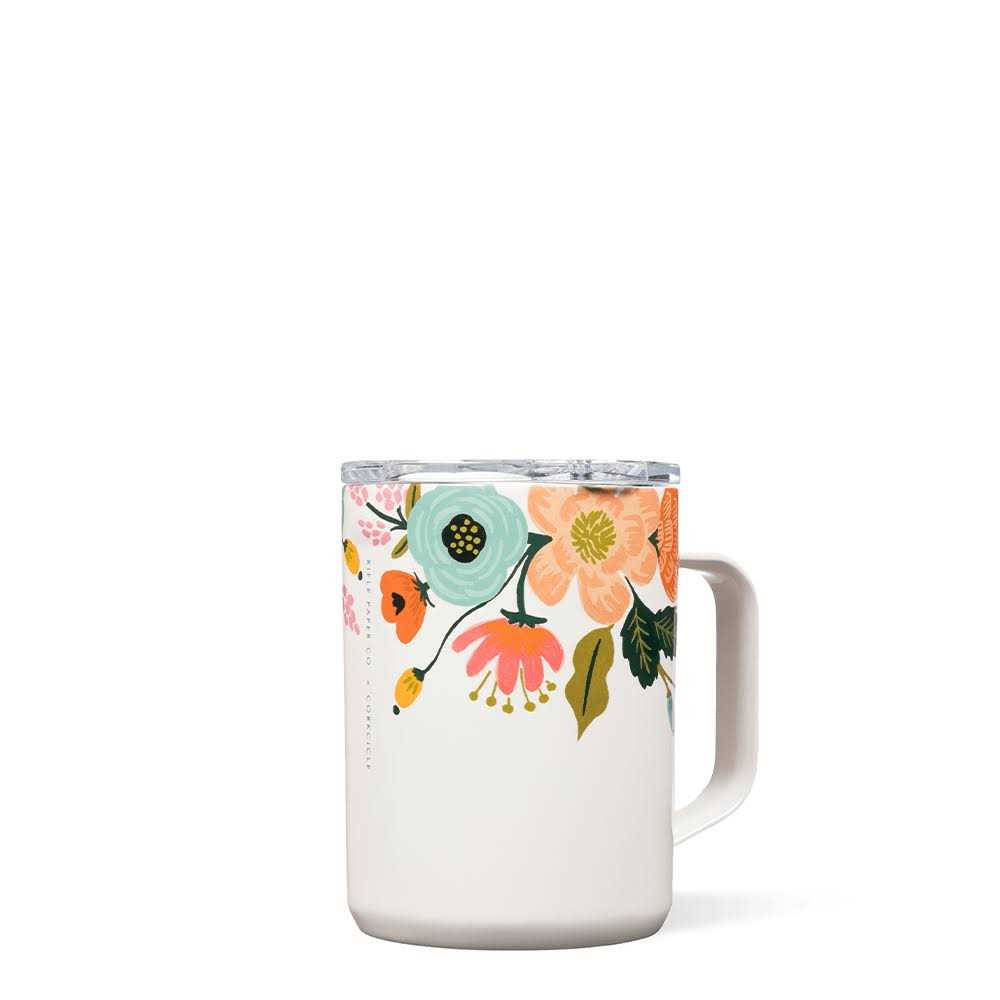 Corkcicle Rifle Paper Co. Mistletoe Mug