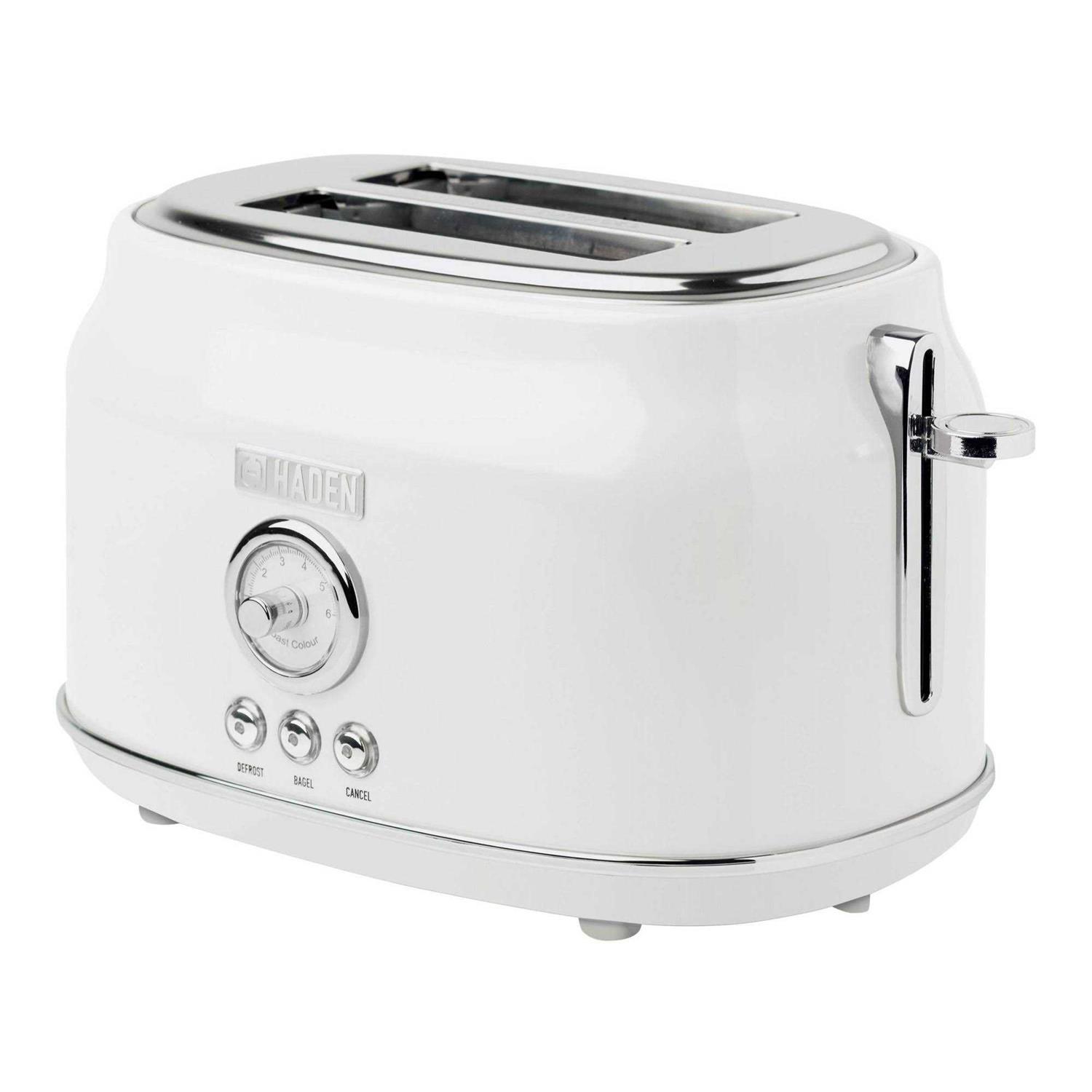 Haden Dorset 2 Slice Wide Slot Stainless Steel Toaster