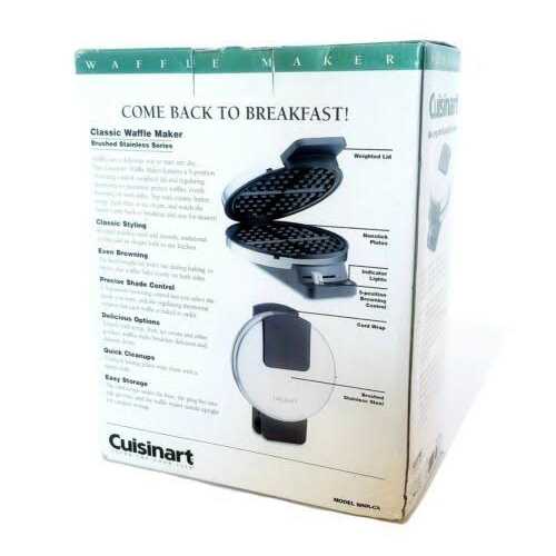 Cuisinart Classic Round Waffle Maker