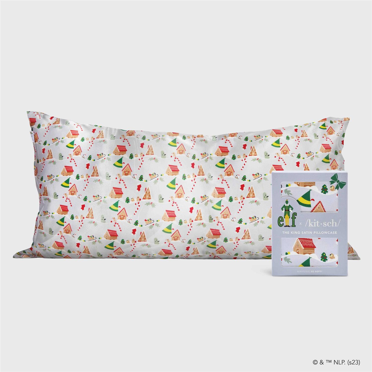 Elf x Kitsch Satin Pillowcase