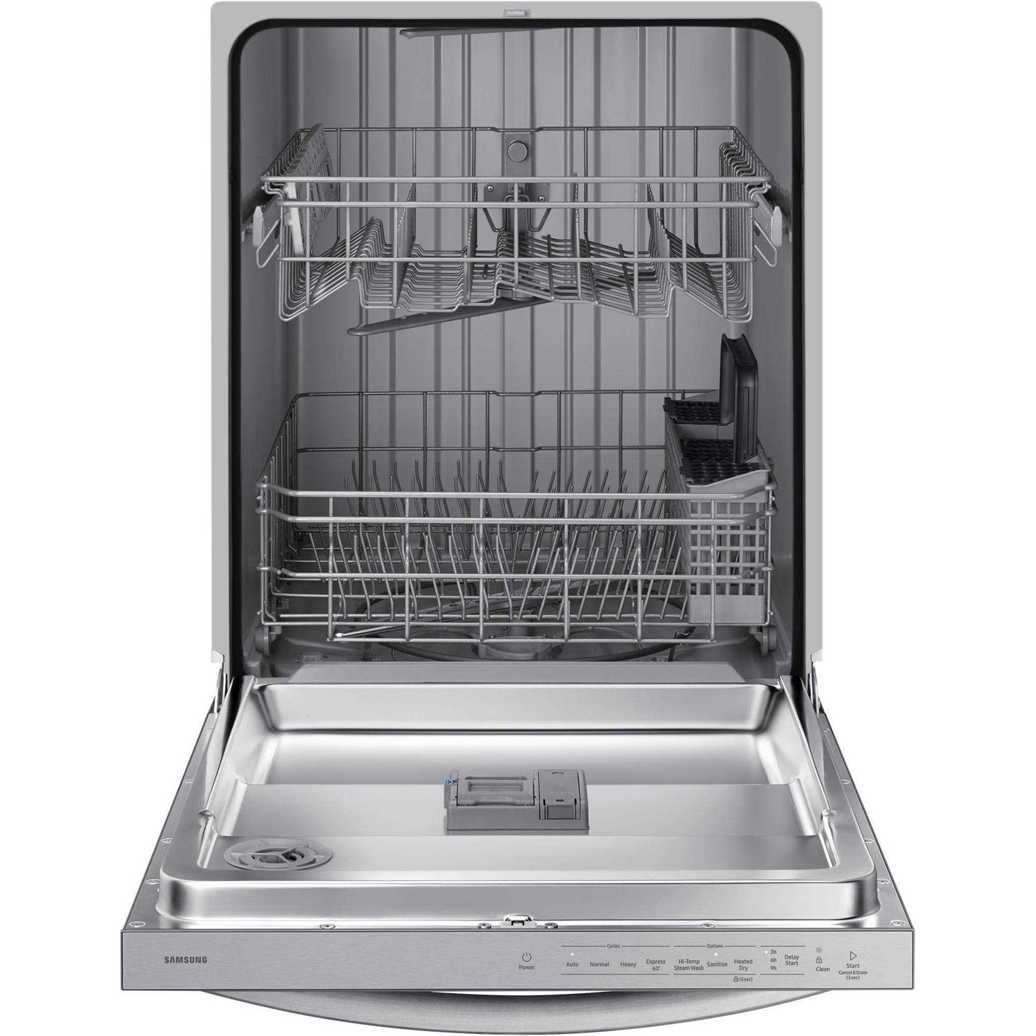 Samsung 53 dBA Stainless Top Control Built-In Dishwasher DW80CG4021SR