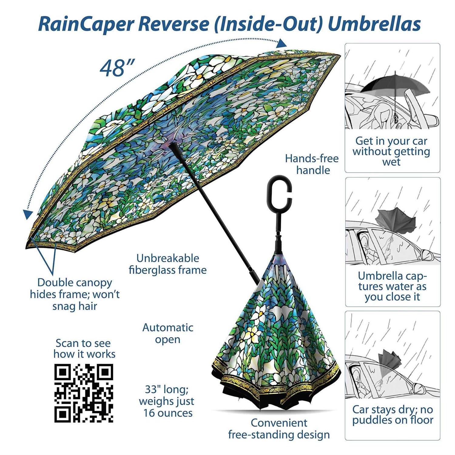 RainCaper Reverse Umbrella
