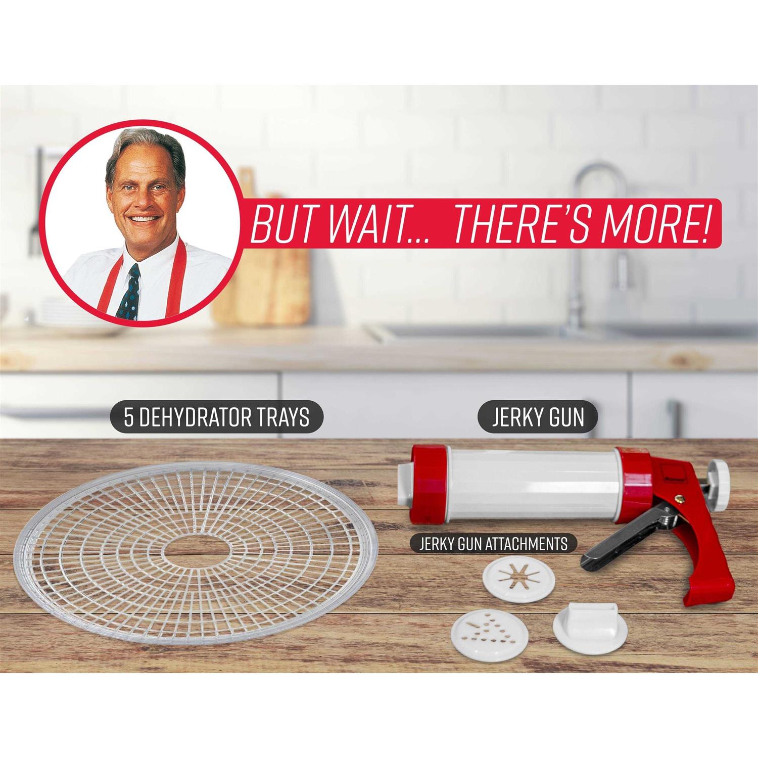 Ronco 5-Tray Beef Jerky Machine with Kit