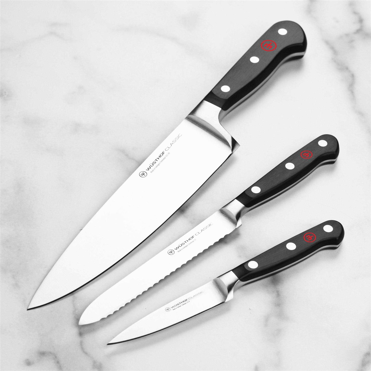 Wusthof Classic 6 Piece Starter Knife Block Set