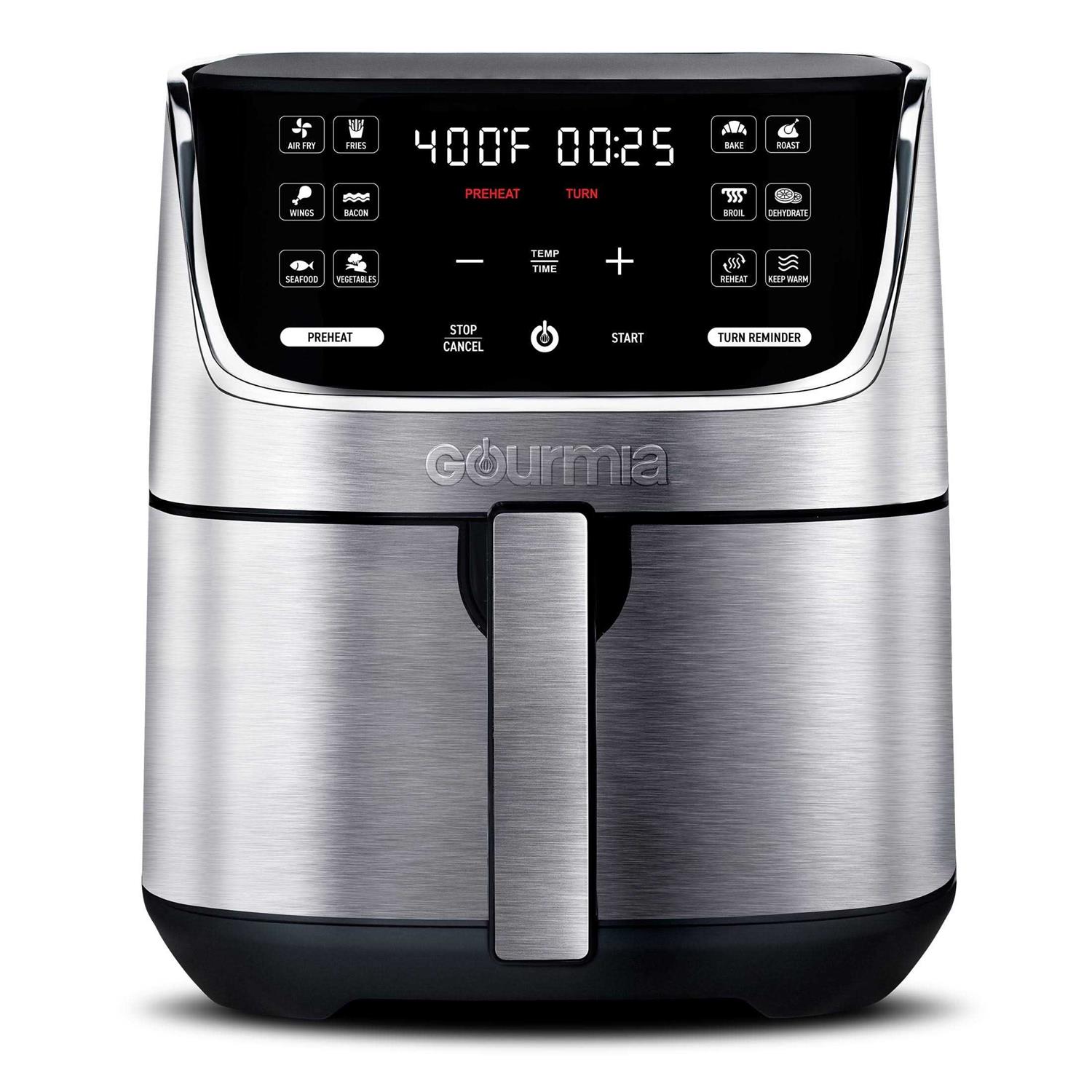 Gourmia 7 QT Digital Air Fryer with 12-One Touch Presets GAF734