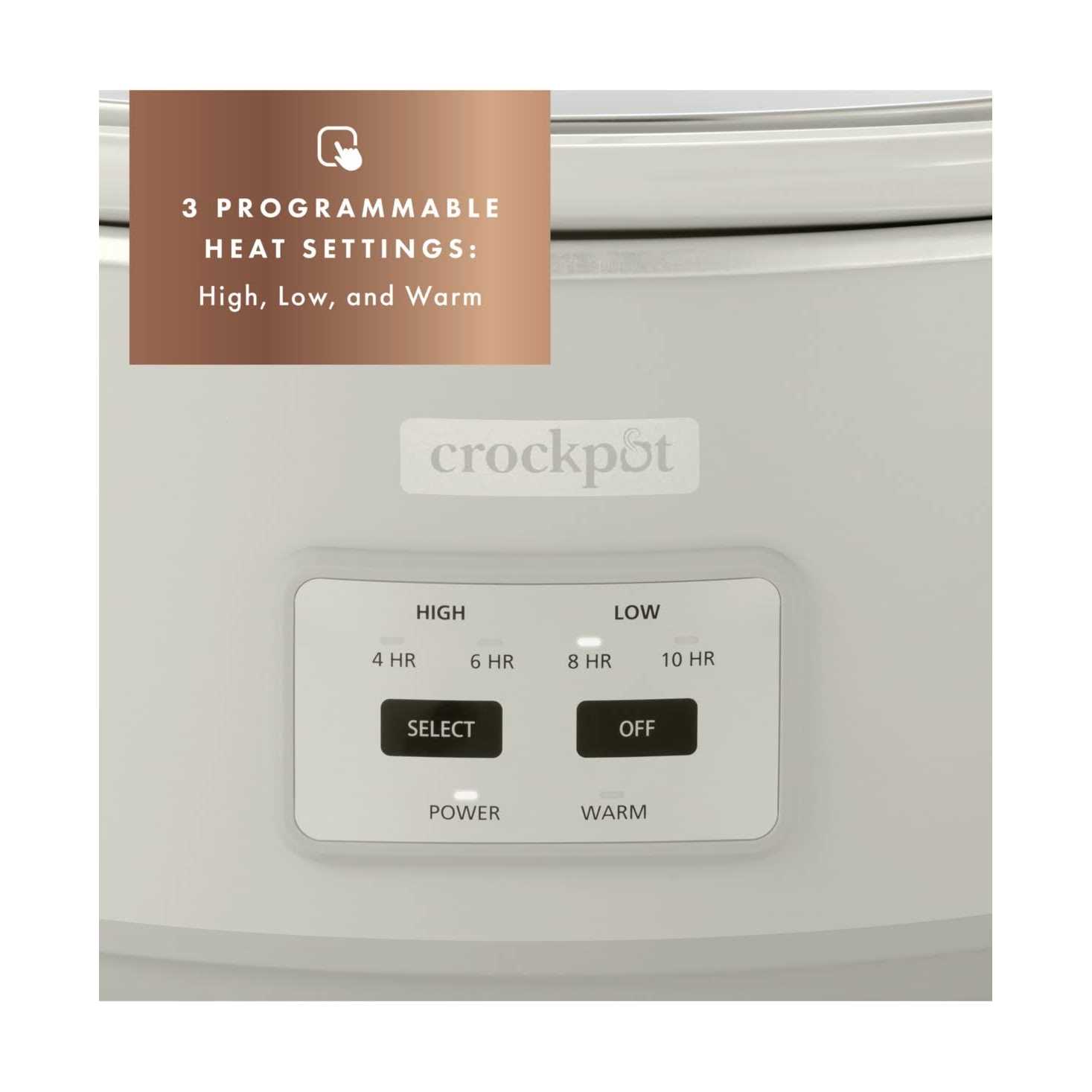 Crockpot 7-Quart Cook & Carry Slow Cooker