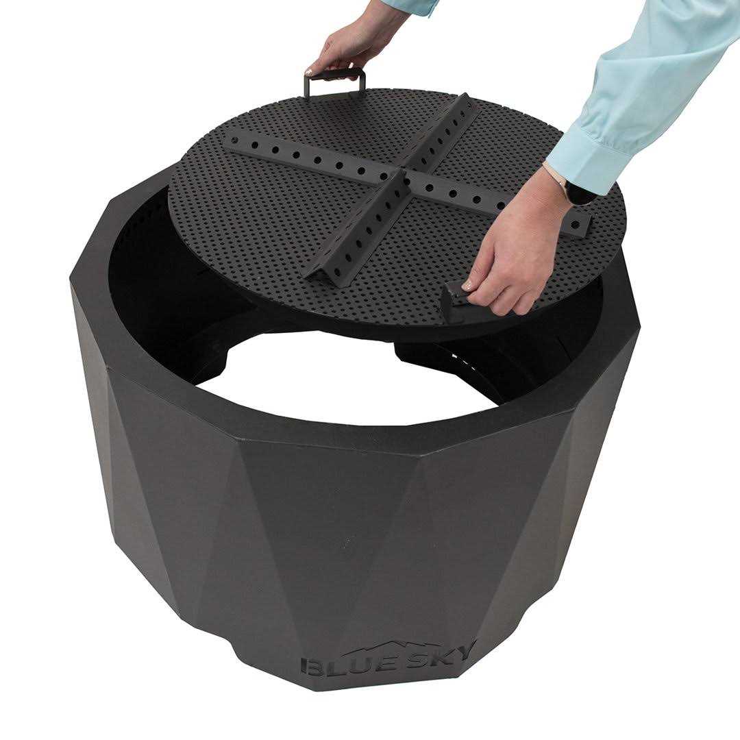 Wood Burning Outdoor Fire Pit Blue Sky Outdoor Living