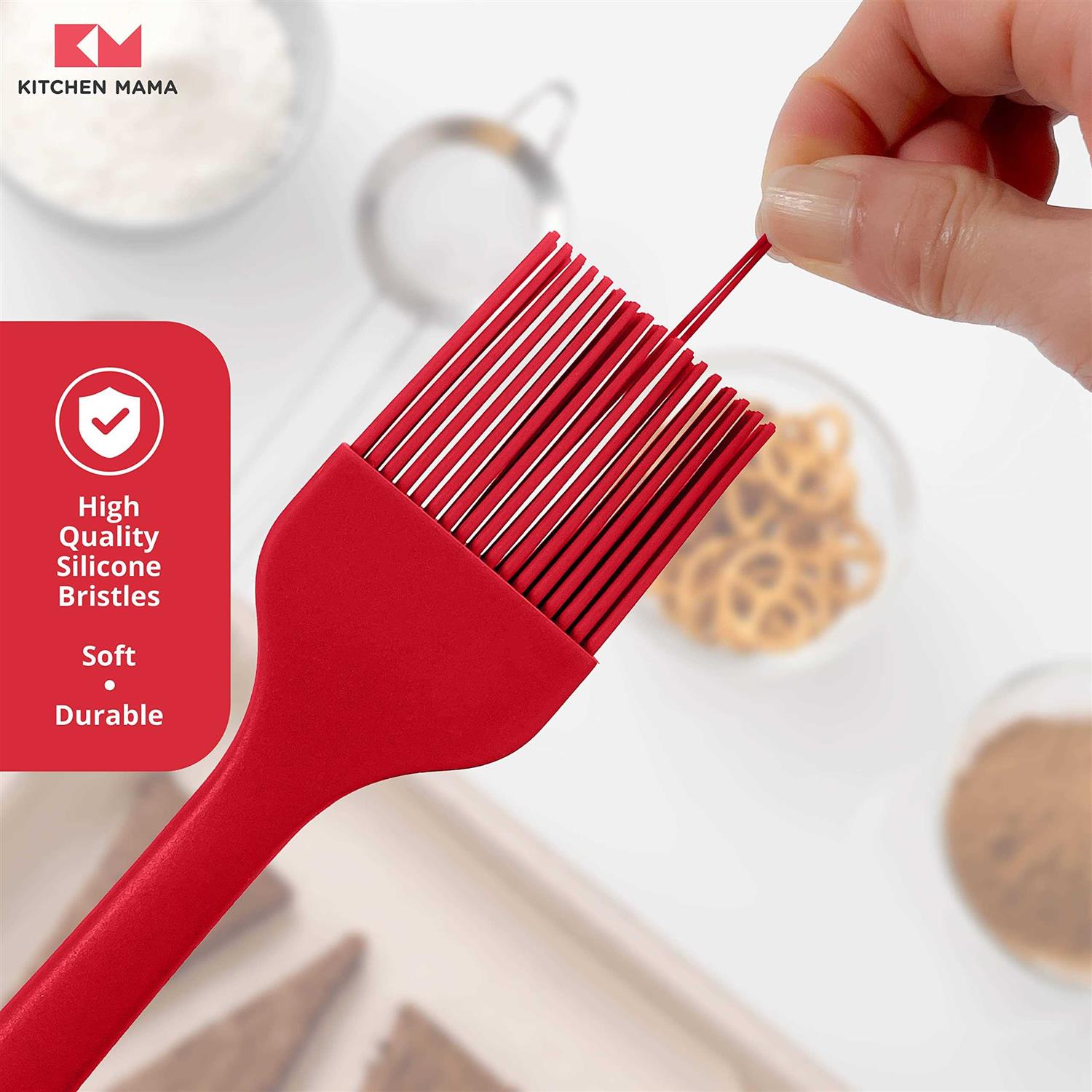 Kitchen Mama Silicon Pastry Brushes