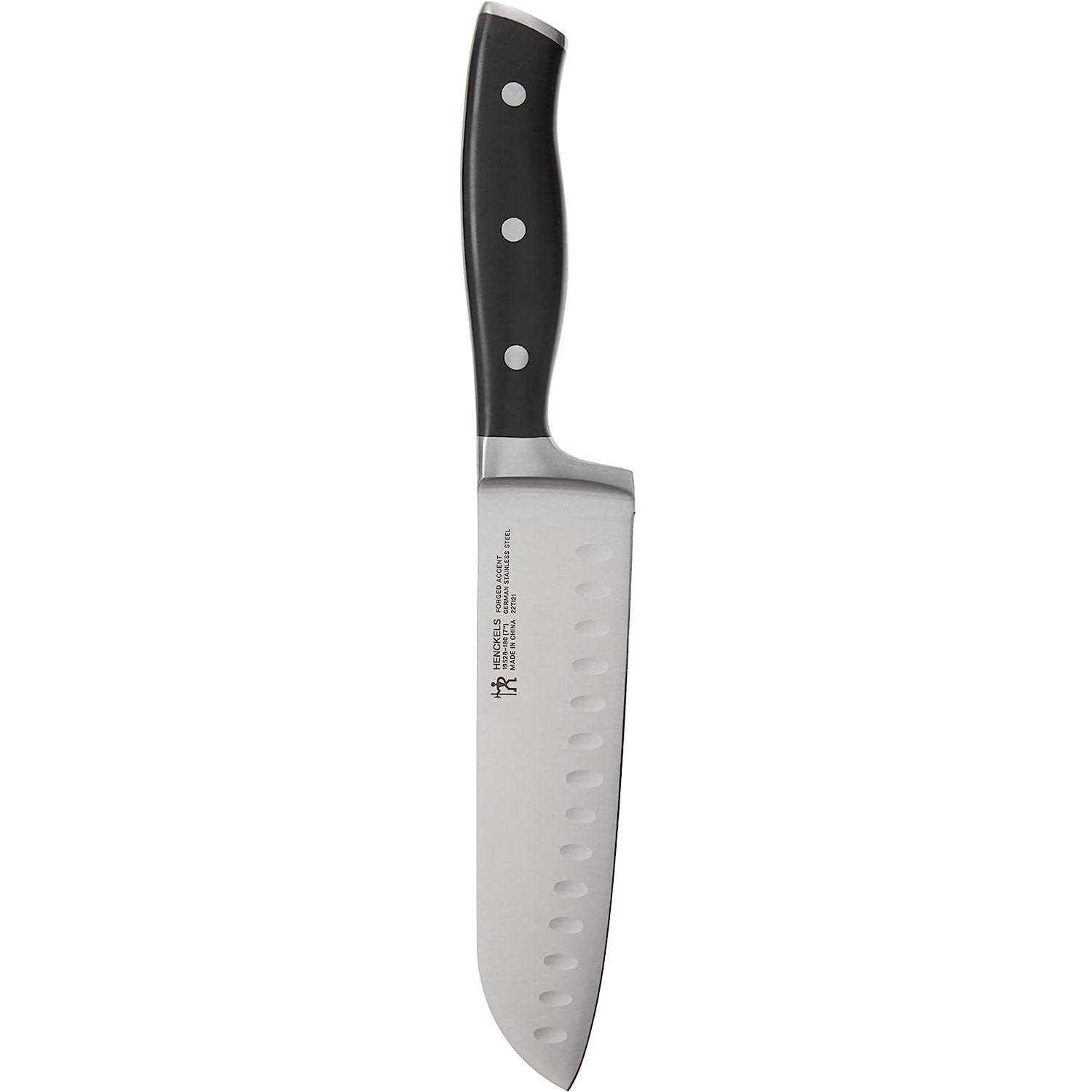 Henckels Forged Accent Hollow Edge Santoku Knife