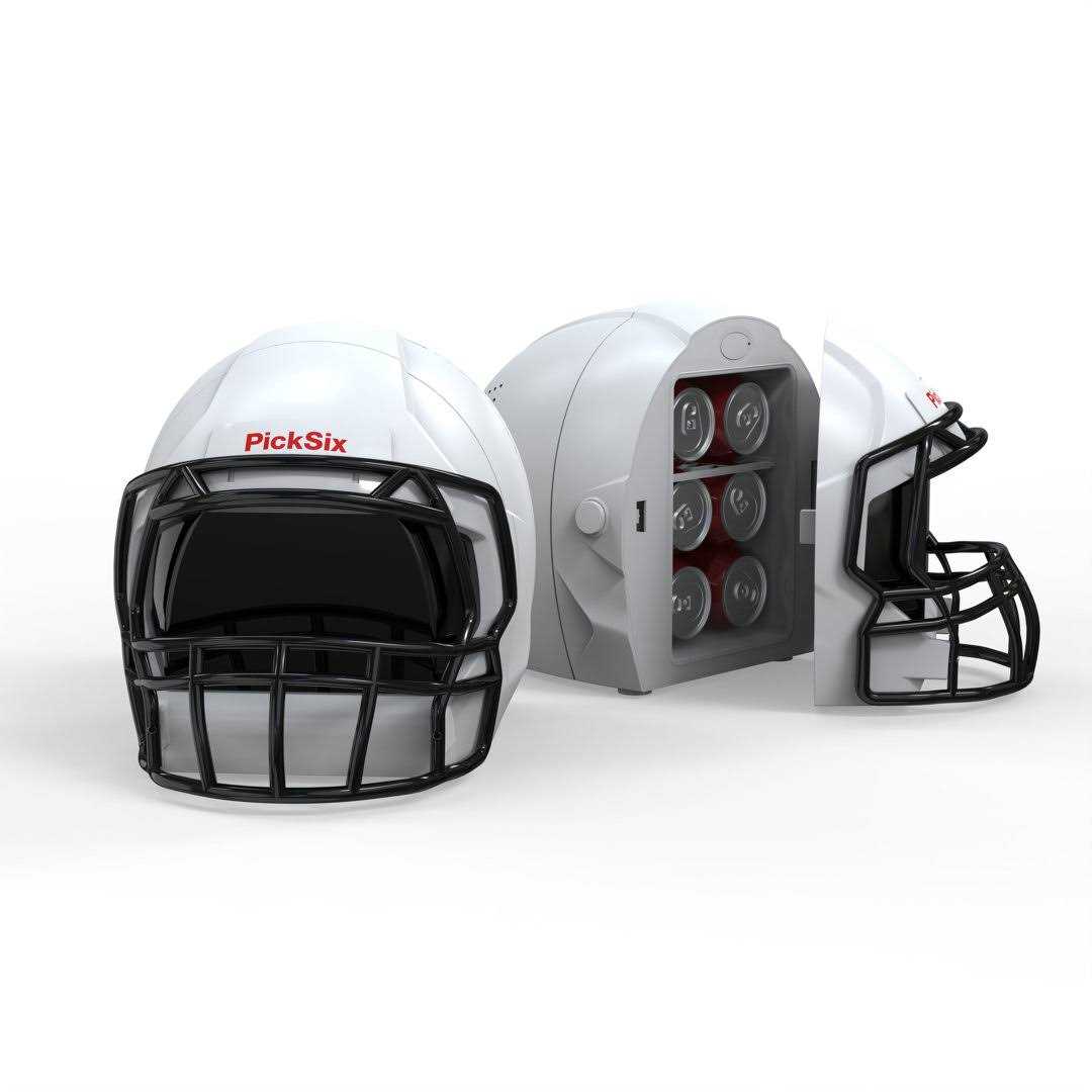Ionchill Football Helmet Fridge