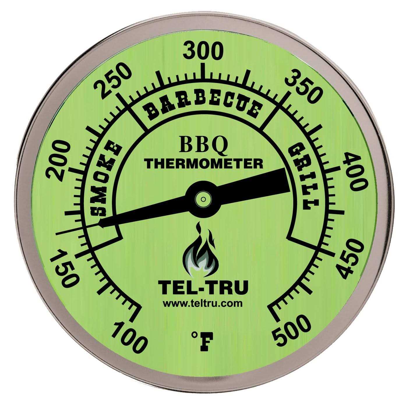 Tel-Tru BQ300 Barbecue Thermometer 3 inch dial