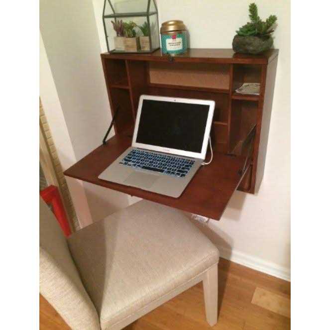 Southern Enterprises Wall Mount Laptop Desk