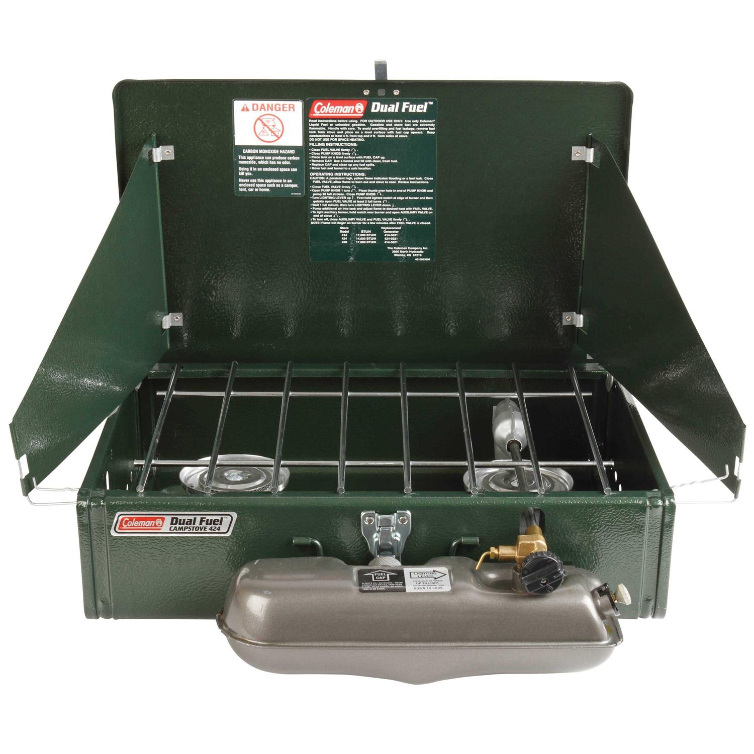 Coleman Dual Fuel 2 Burner Stove