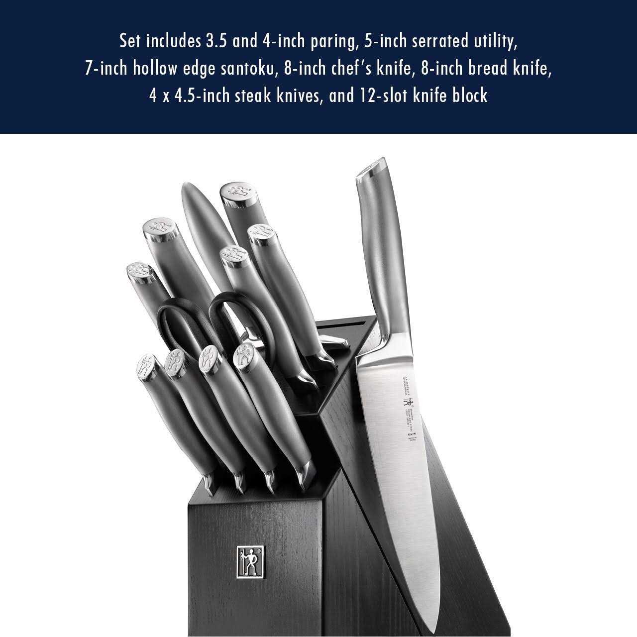 Henckels International Modernist 13-pc Knife Block Set