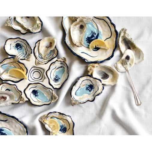 Coton Colors Oyster Half Dozen Platter