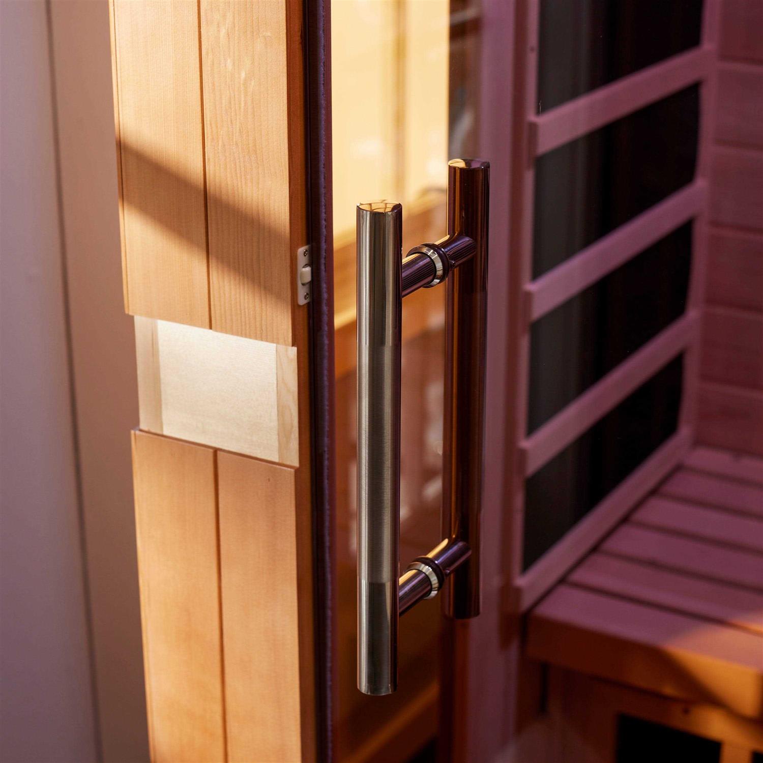 Dynamic Venice 2 Person Low EMF Far Infrared Sauna DYN-6210-01