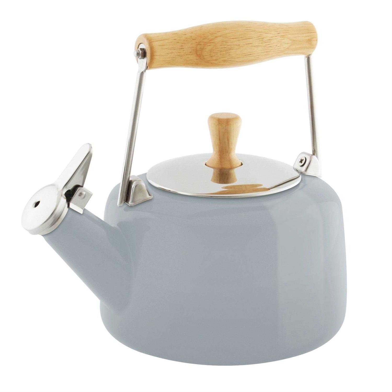 Chantal 1.4 qt. Enamel-on-Steel Sven Tea Kettle