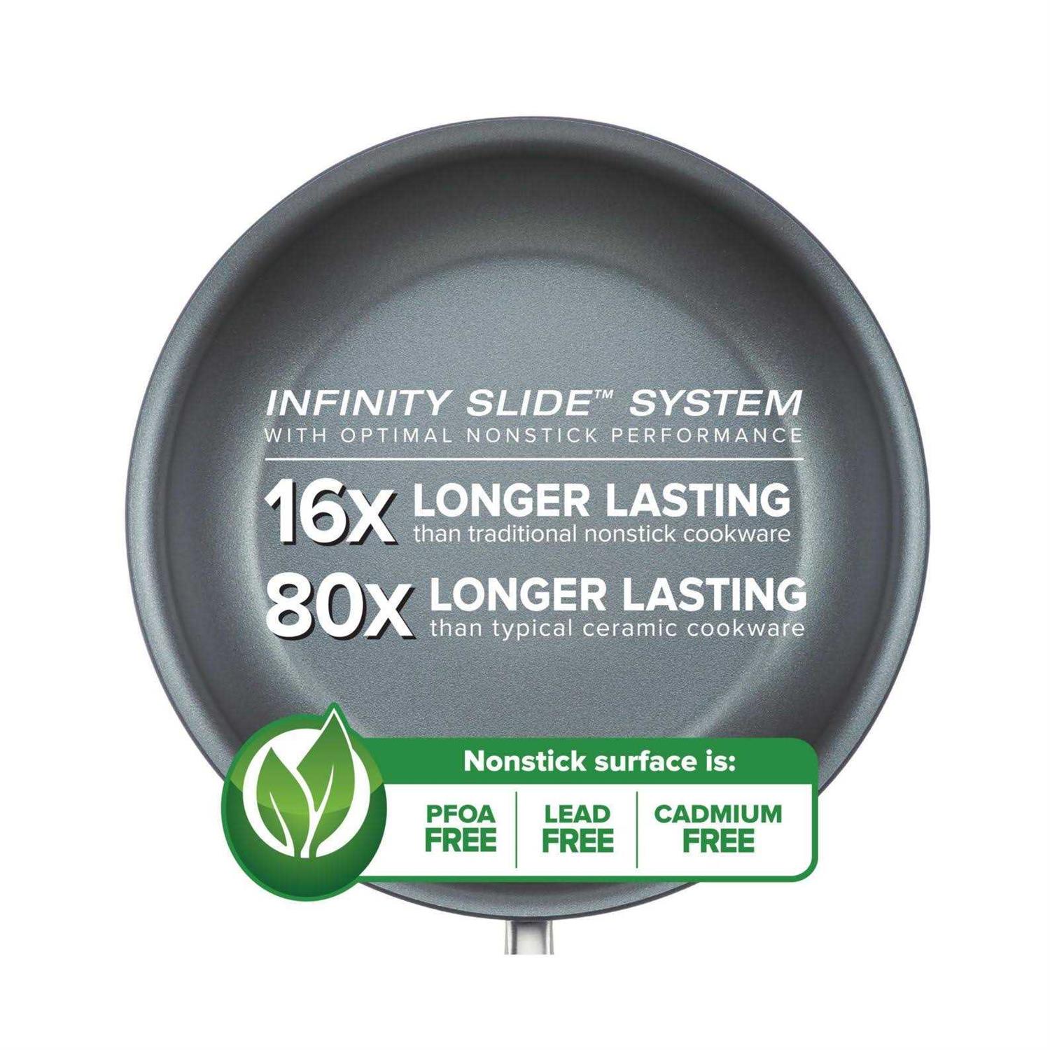 Anolon Advanced Home Hard-Anodized Nonstick Skillet Set