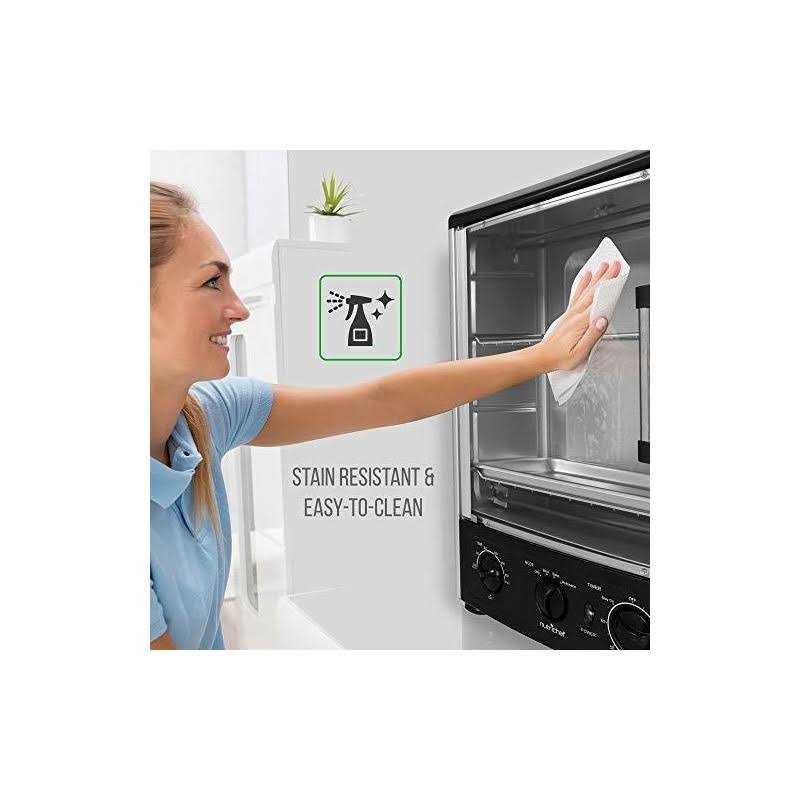 Nutrichef Upgraded Multi-Function Rotisserie Oven Vertical Countertop Oven with Bake