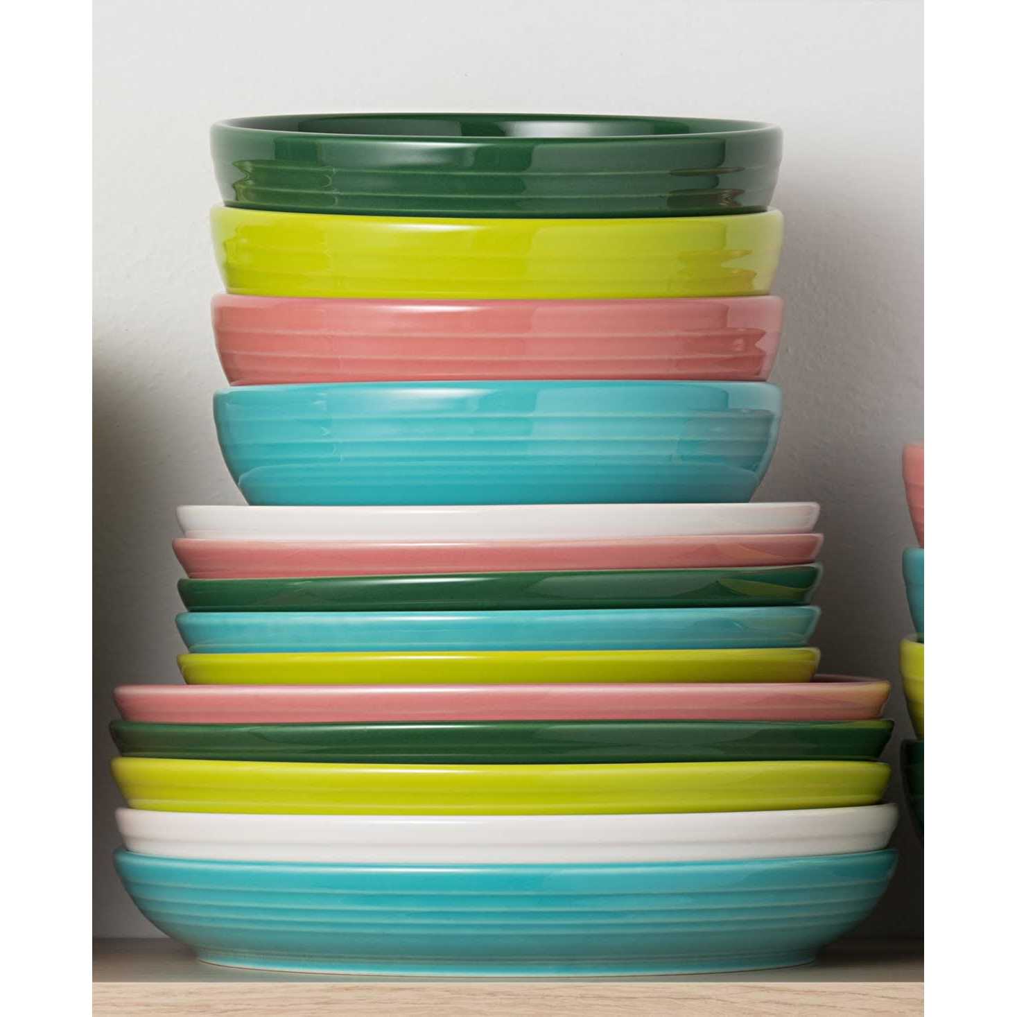 Fiesta Luncheon Salad Bowl Plate