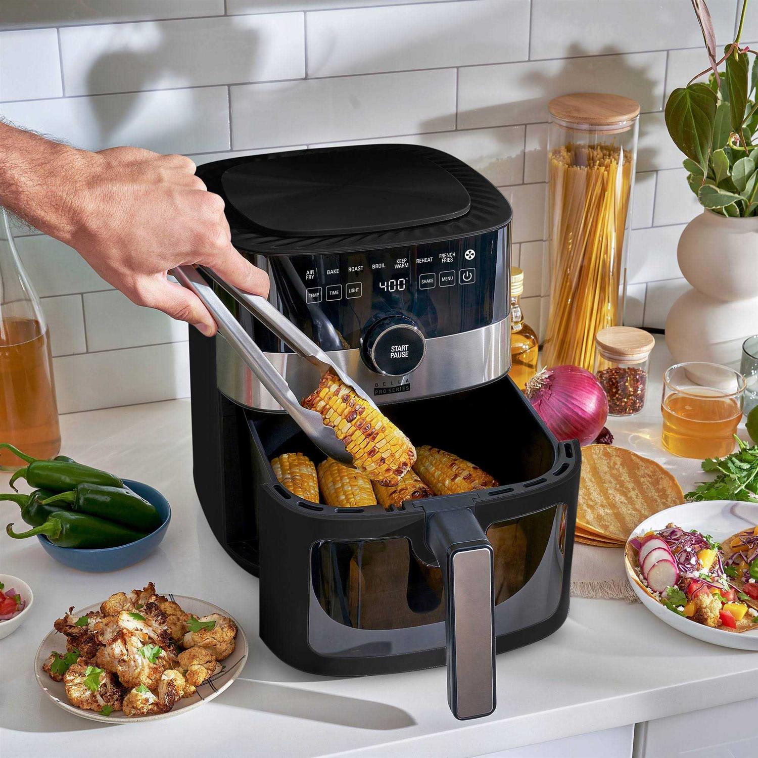 Bella Pro Series 6-qt. Digital Air Fryer with Window