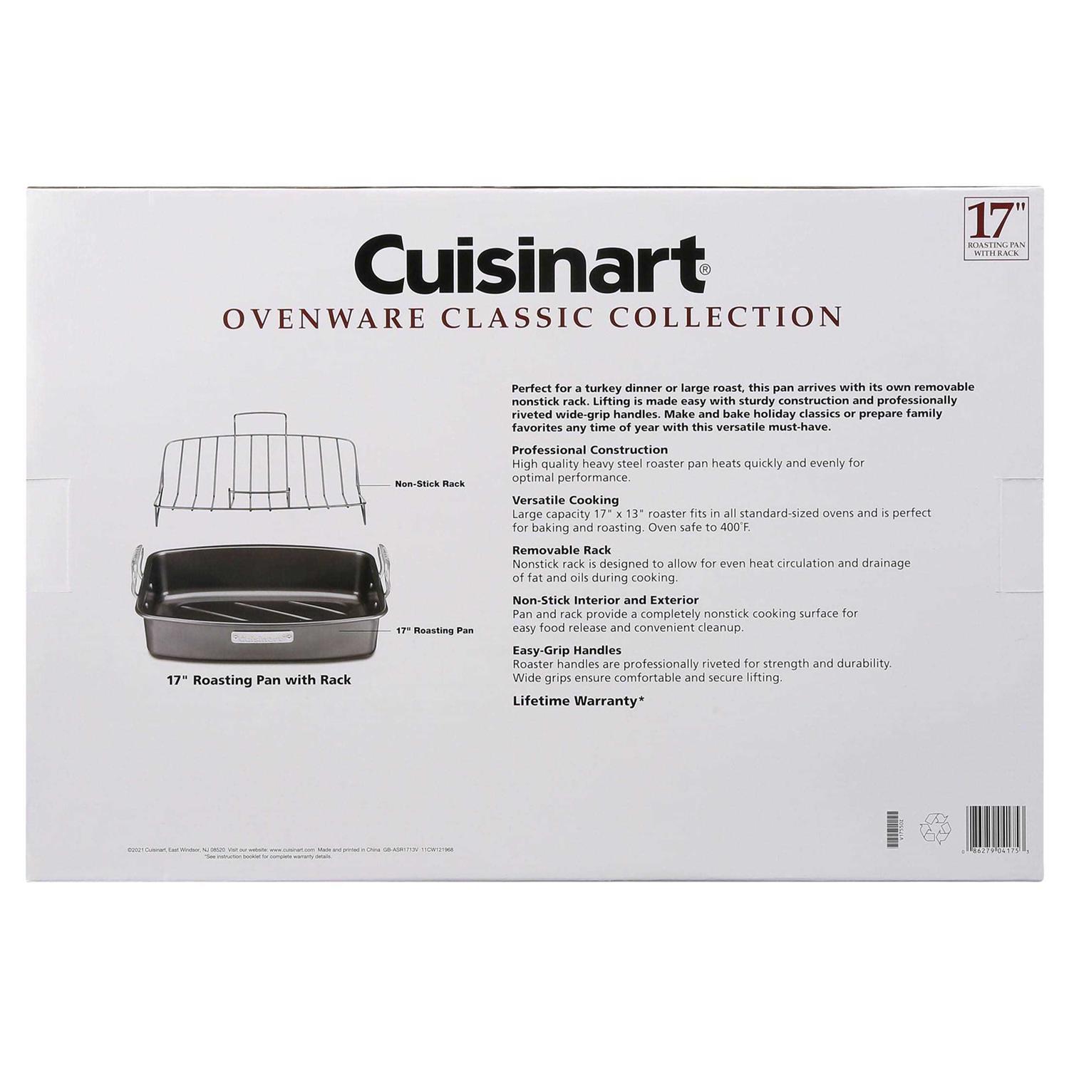 Cuisinart Non-Stick Roaster Pan with V-Rack