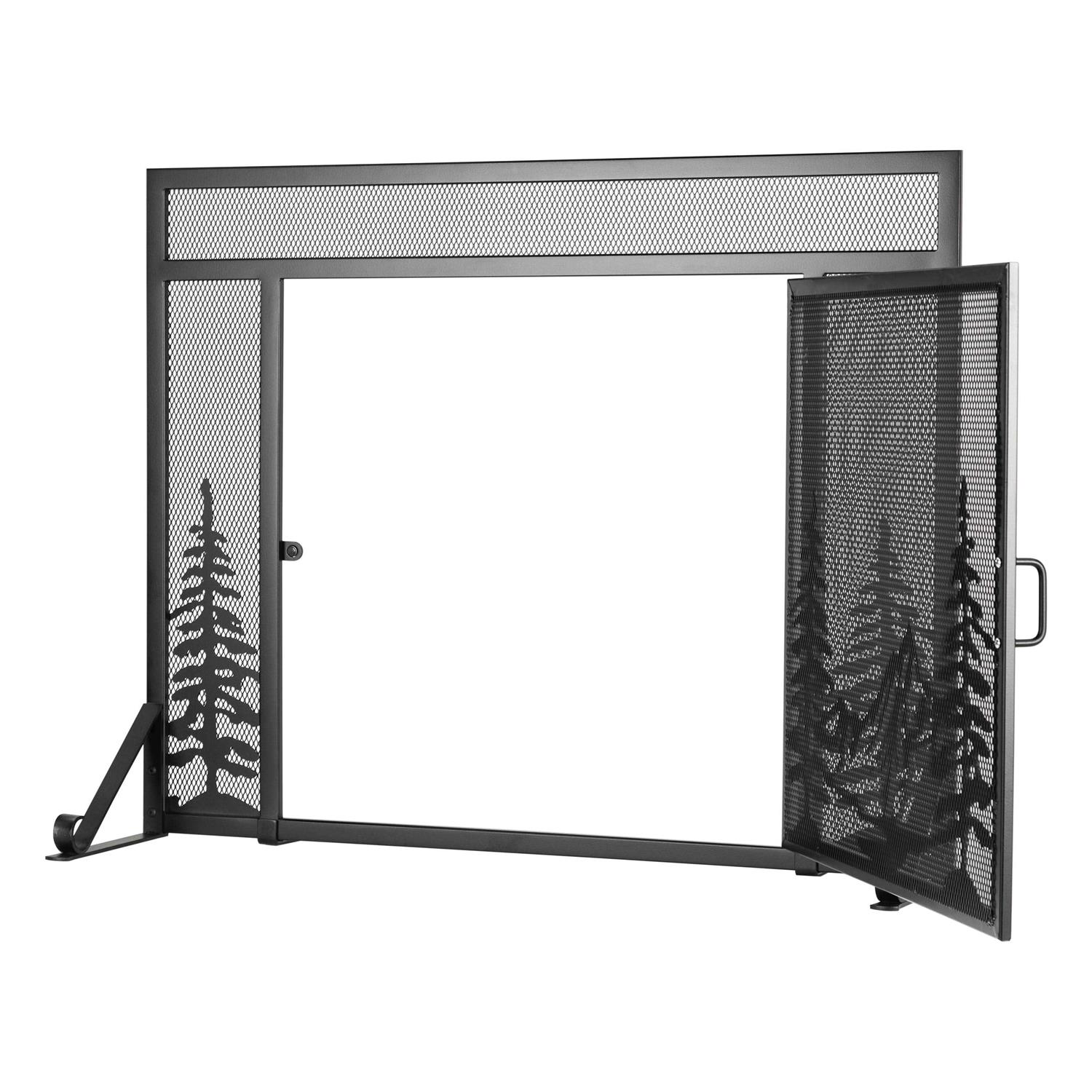 Pleasant Hearth Everest Mountain View Fireplace Screen