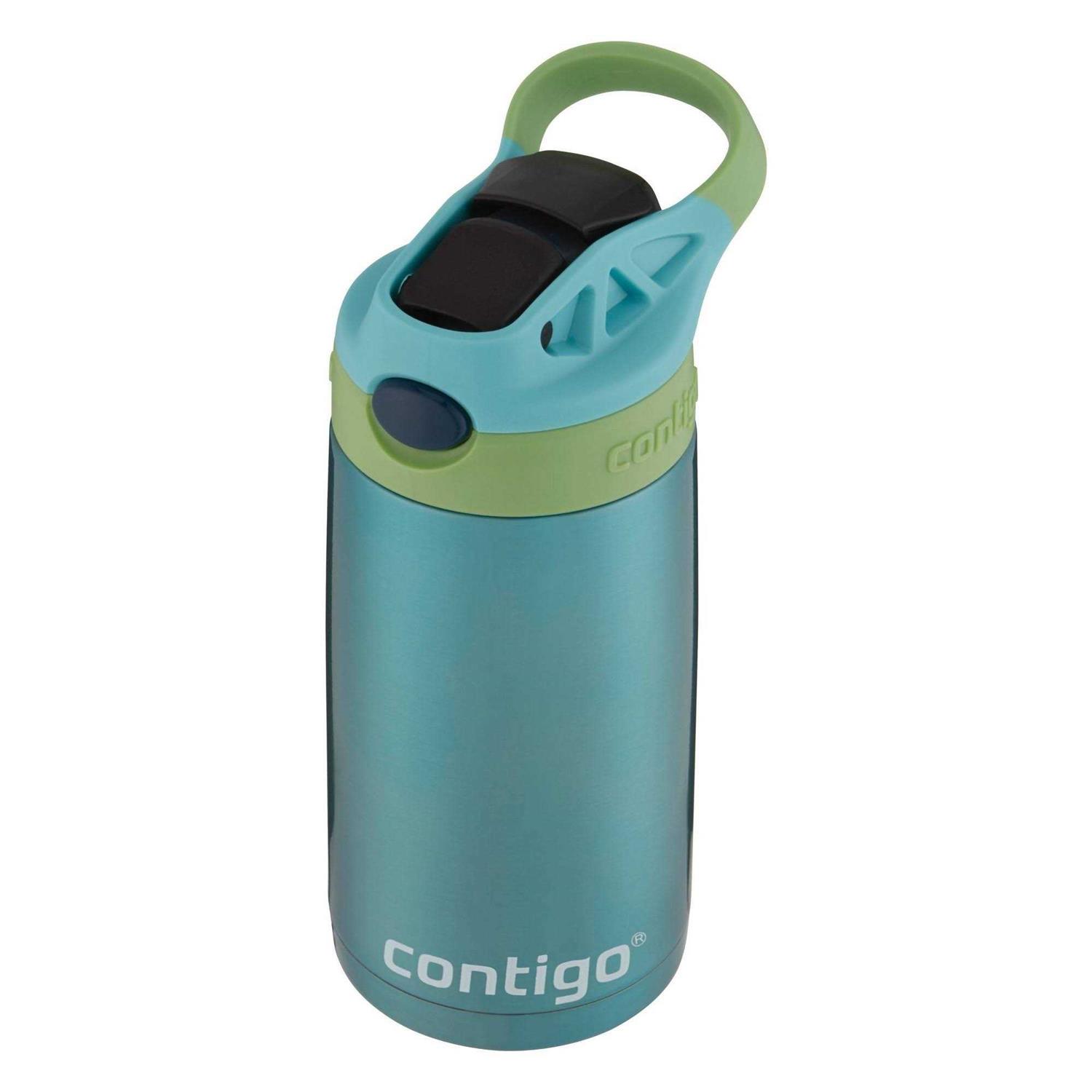 Contigo Kids Stainless Steel Water Bottle Autospout Straw