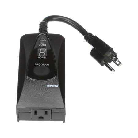 Woods Outdoor 24 Hour Digital Timer 50013