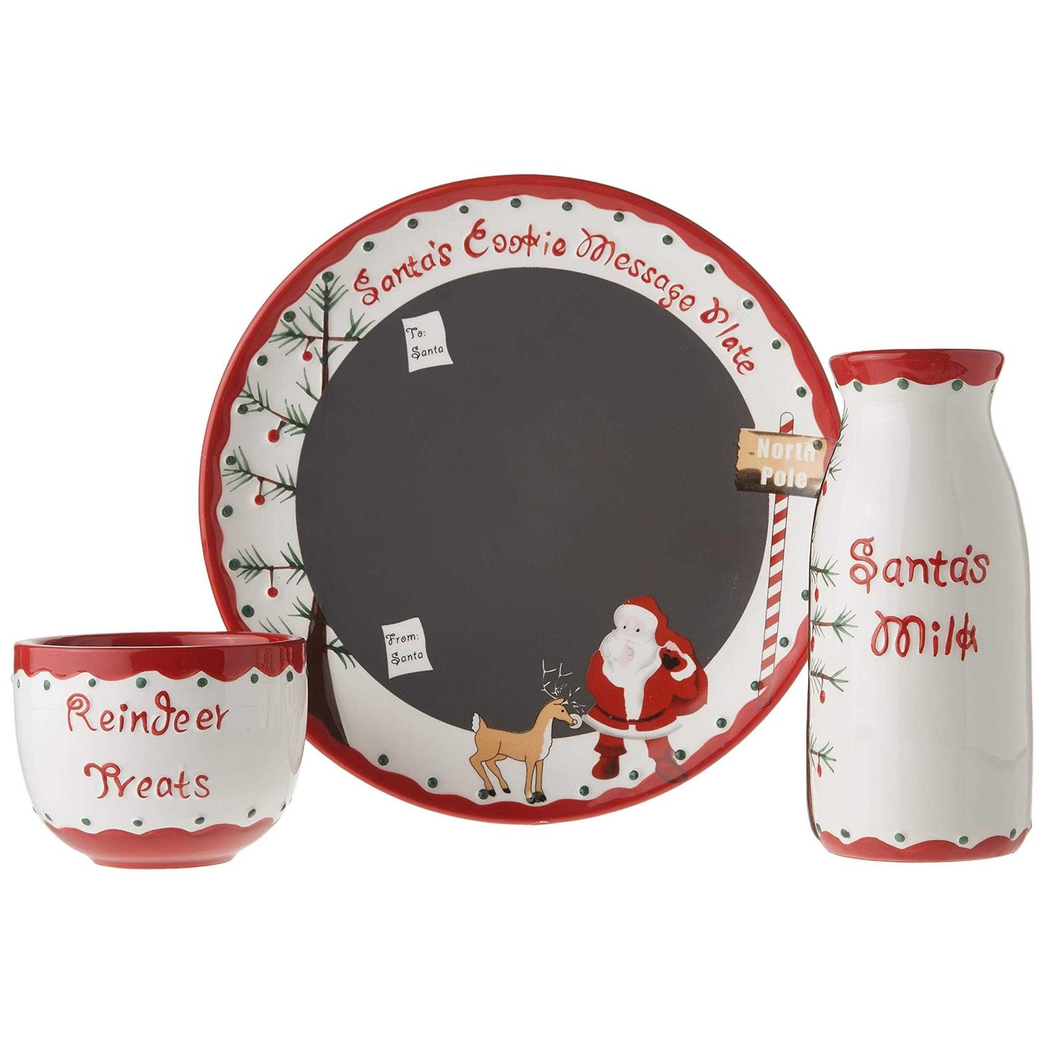 Child to Cherish Santa’s Message Plate Set