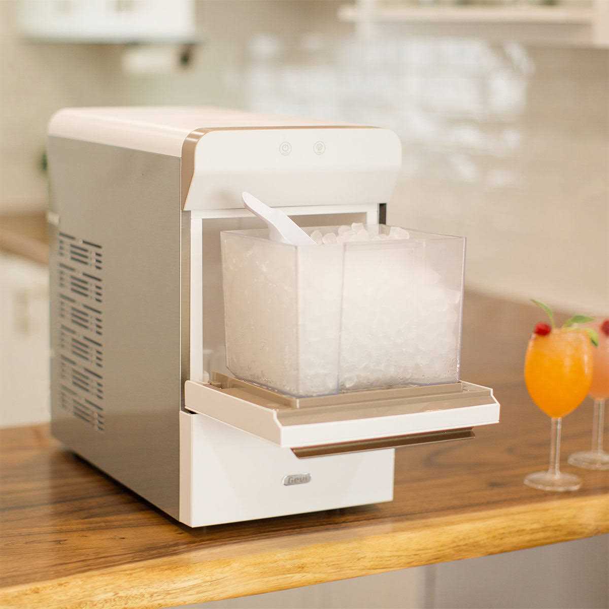 Gevi Household Countertop Nugget Ice Maker