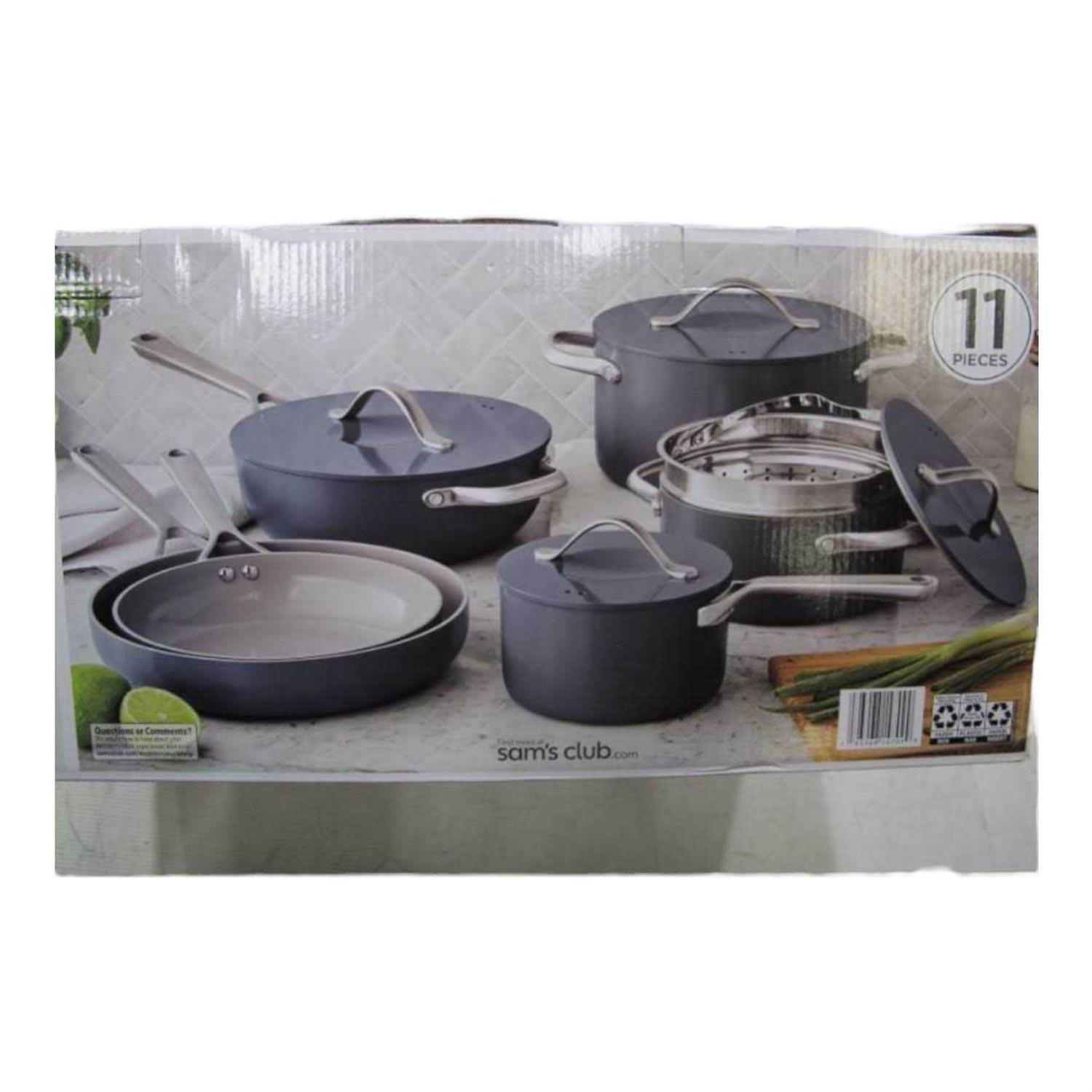 Member’s Mark 11-Piece Modern Ceramic Cookware Set