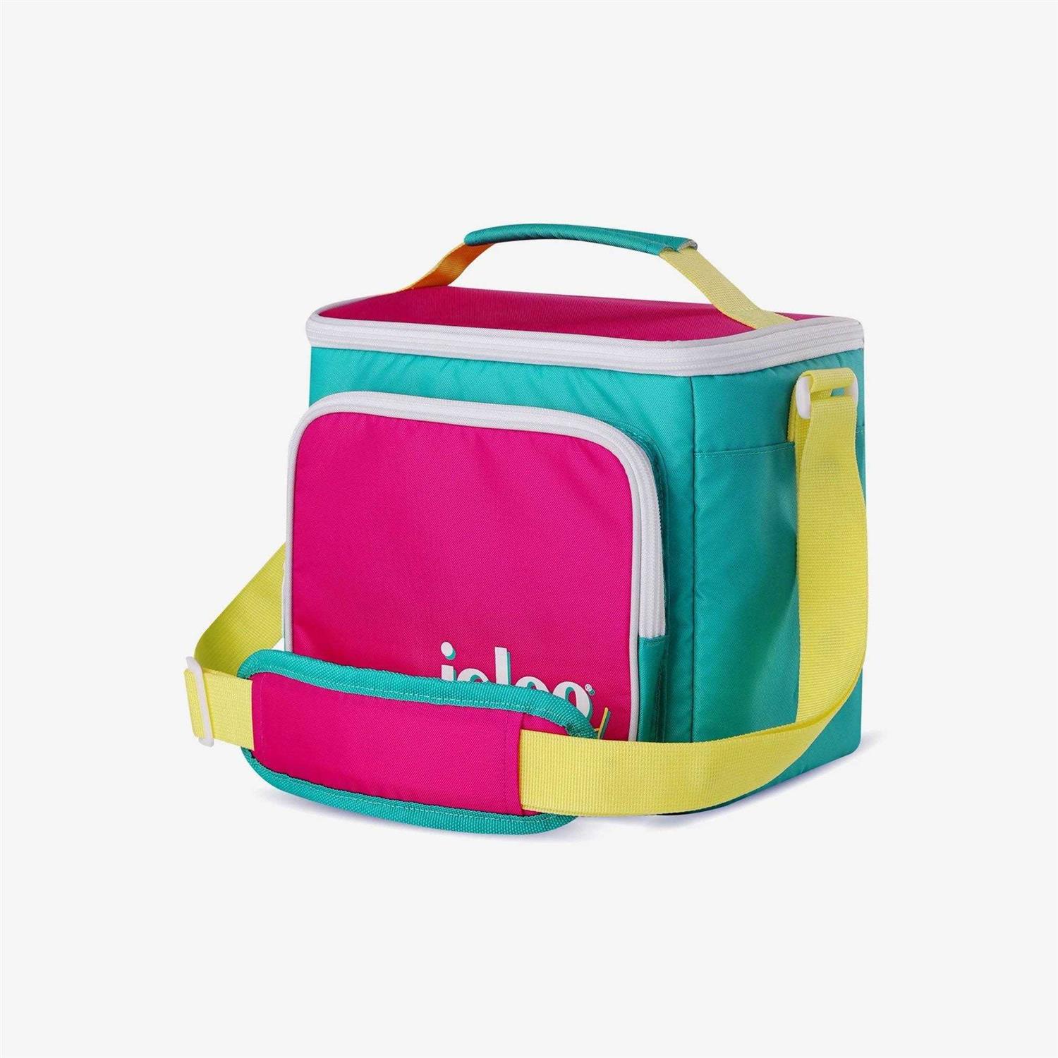 Igloo 90s Retro Collection Square Neon Lunch Box Cooler Bag
