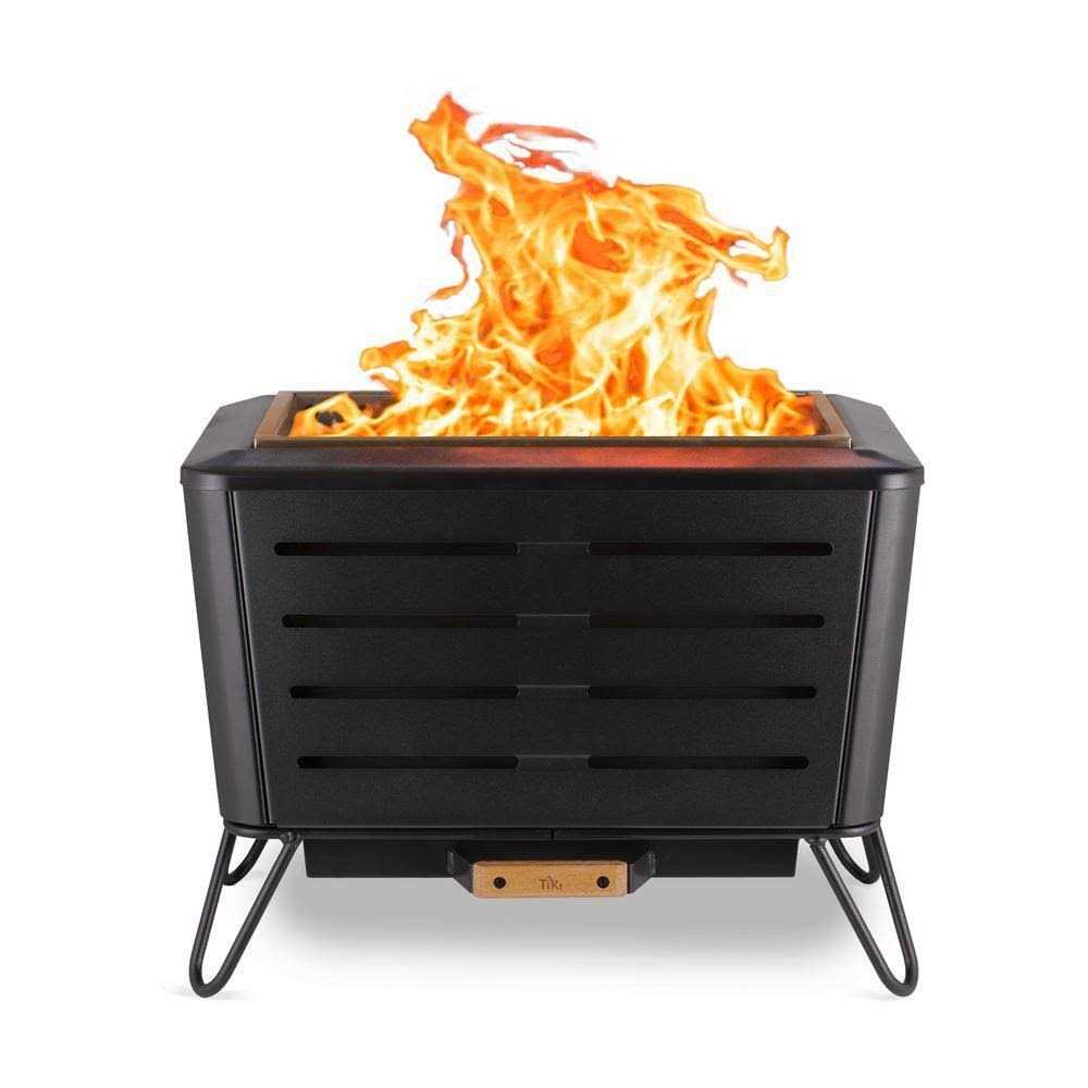 TIKI 21.5 in. Retreat Smokeless Fire Pit Metal