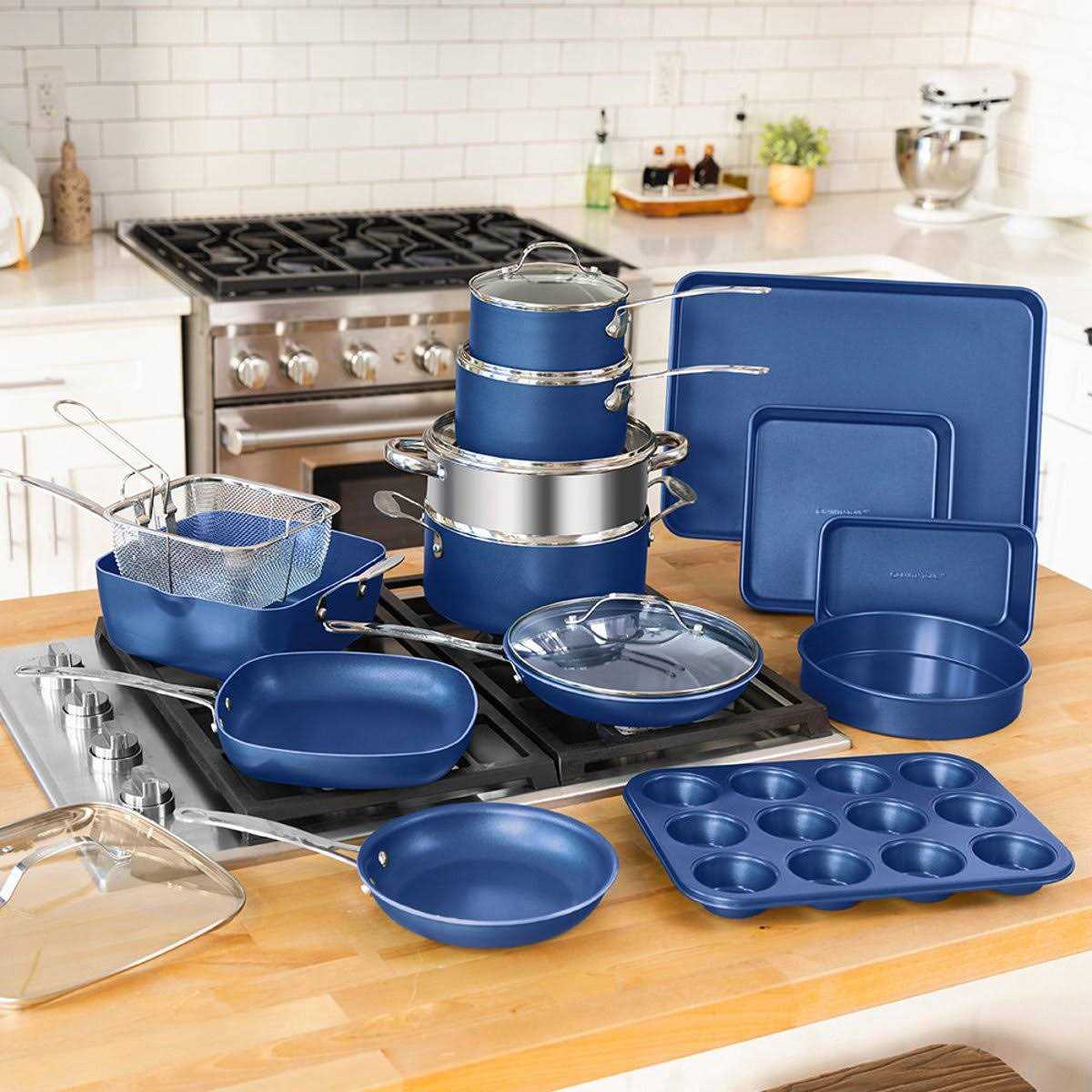 Granitestone 20 Piece Non-Stick Cookware Set