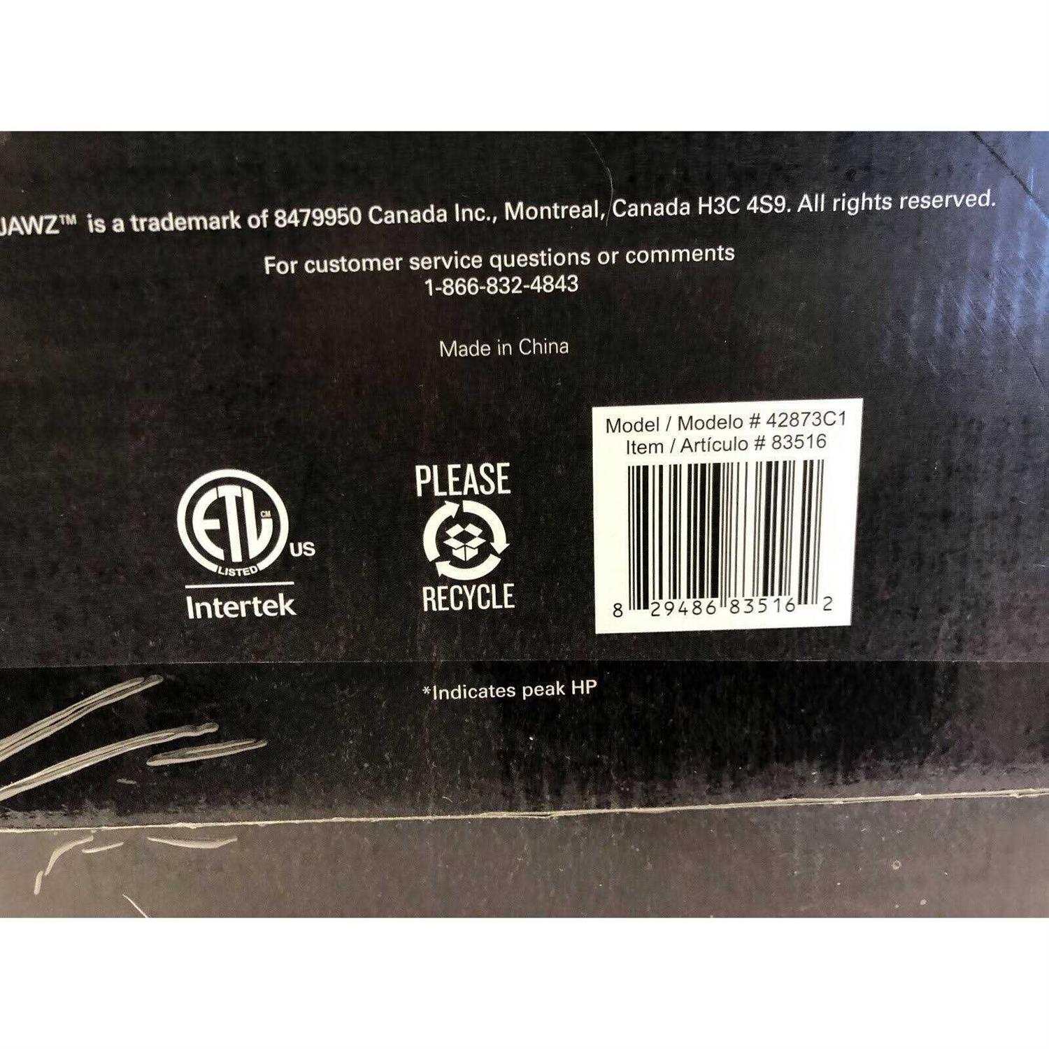 Jawz High Performance Blender Precision Touch Variable Speed