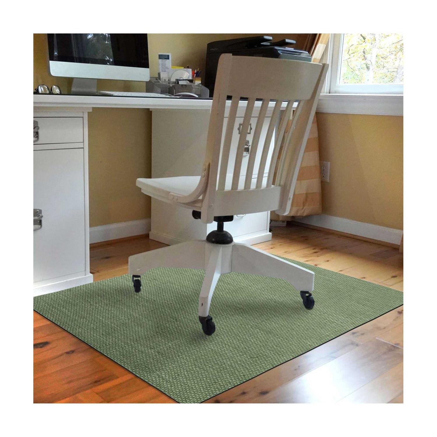 Bungalow Flooring Barbury Weave Desk Chair Mat