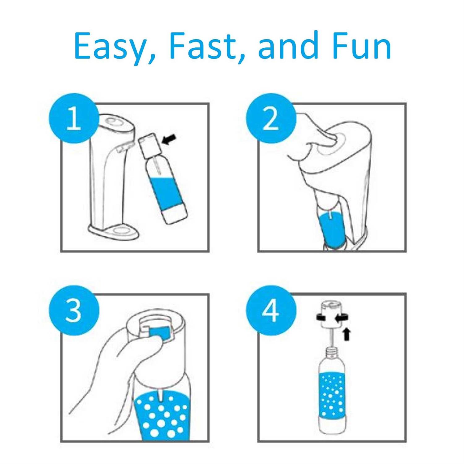 Drinkmate Sparkling Water and Soda Maker