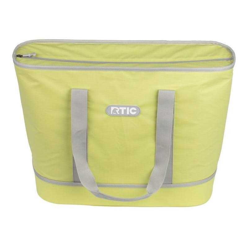 Rtic Insulated Tote Bag Large Cooler Thermal Reusable Bags with Zippered Top for Beach
