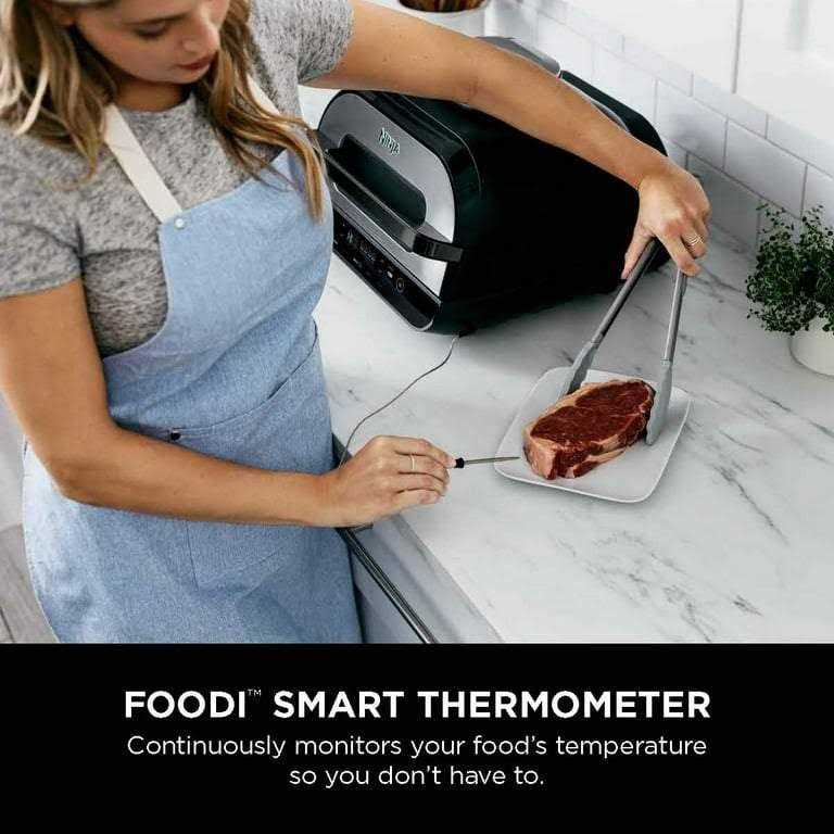 Ninja Foodi Smart XL 4-in-1 Indoor Grill with Roast & Bake Air Fryer FG550