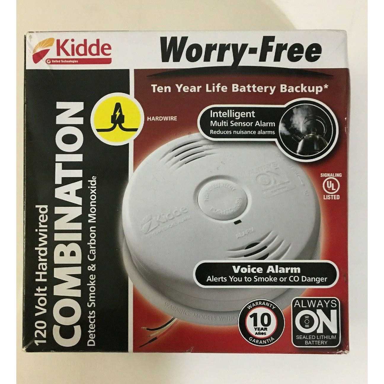 Kidde Smoke Carbon Monoxide Alarm