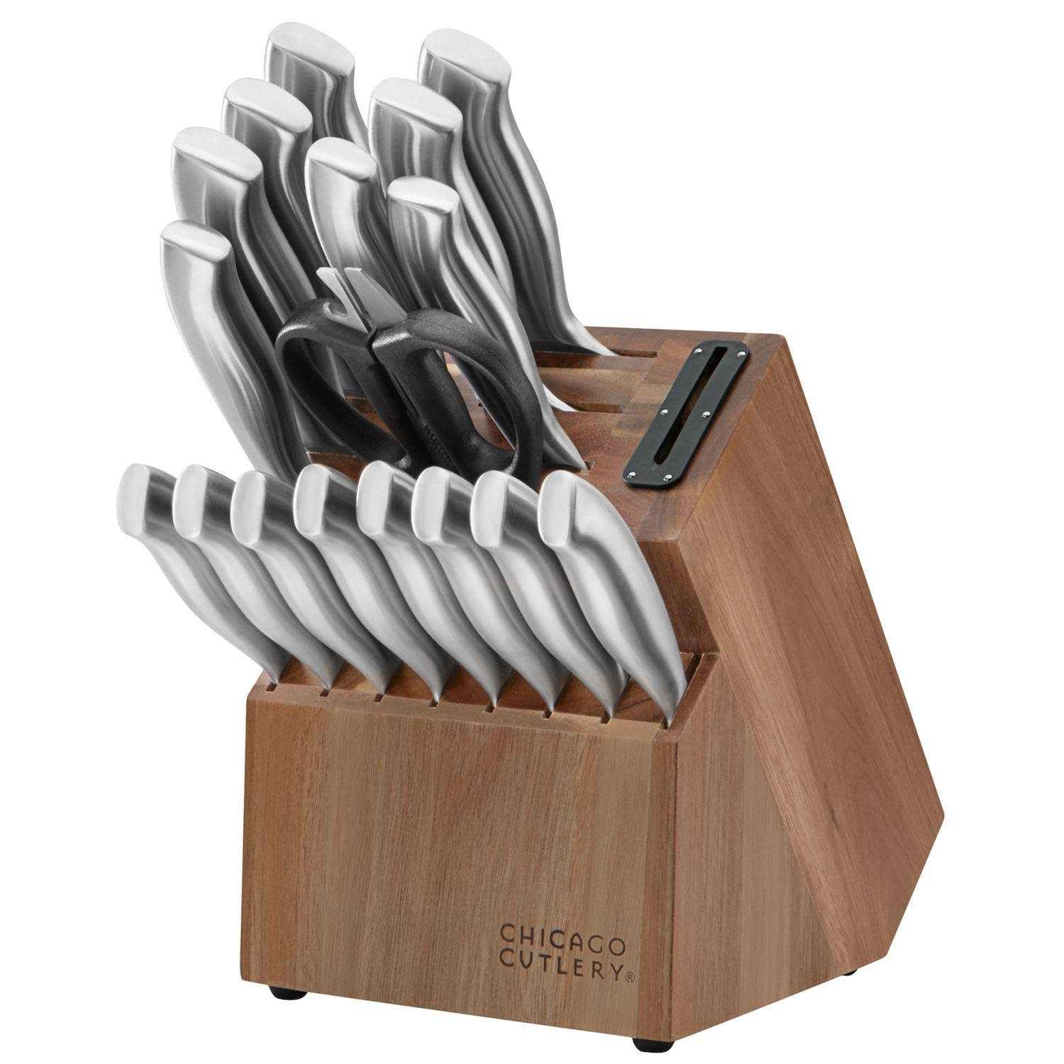 Chicago Cutlery Insignia Steel Knife Block Set