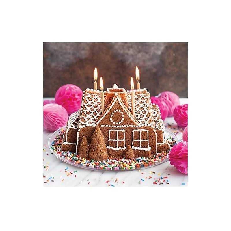 Nordic Ware Gingerbread House Bundt Pan