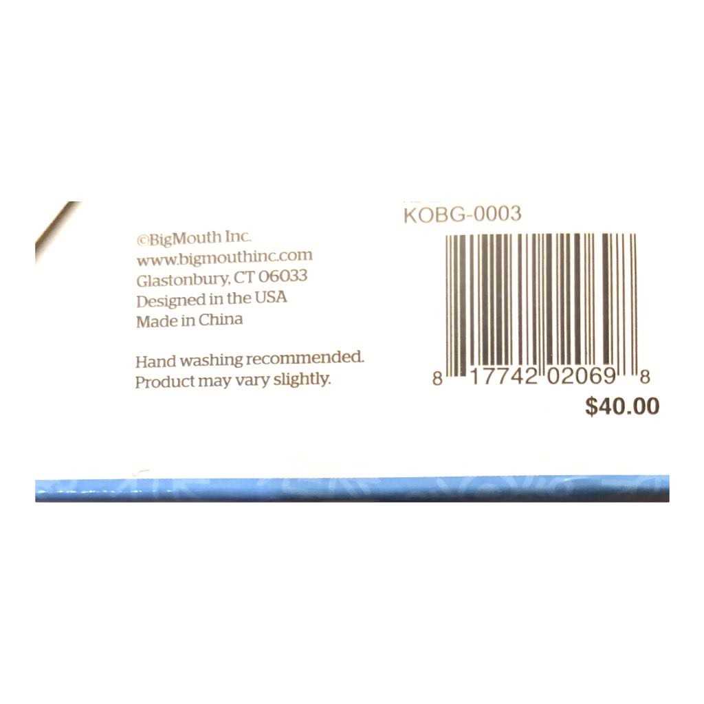 Bigmouth Inc. Get Lit LED Holiday Beer Glass