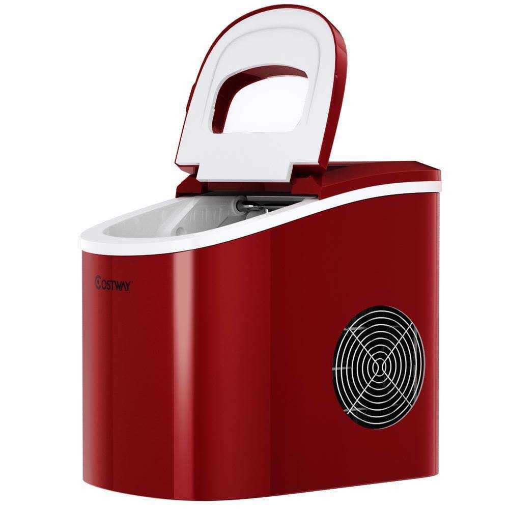 Costway Mini Portable Compact Electric Ice Maker Machine
