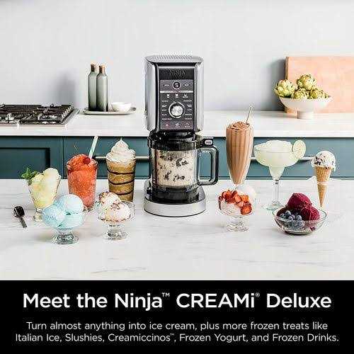 Ninja CREAMi Deluxe 11-in-1 Ice Cream & Frozen Treat Maker
