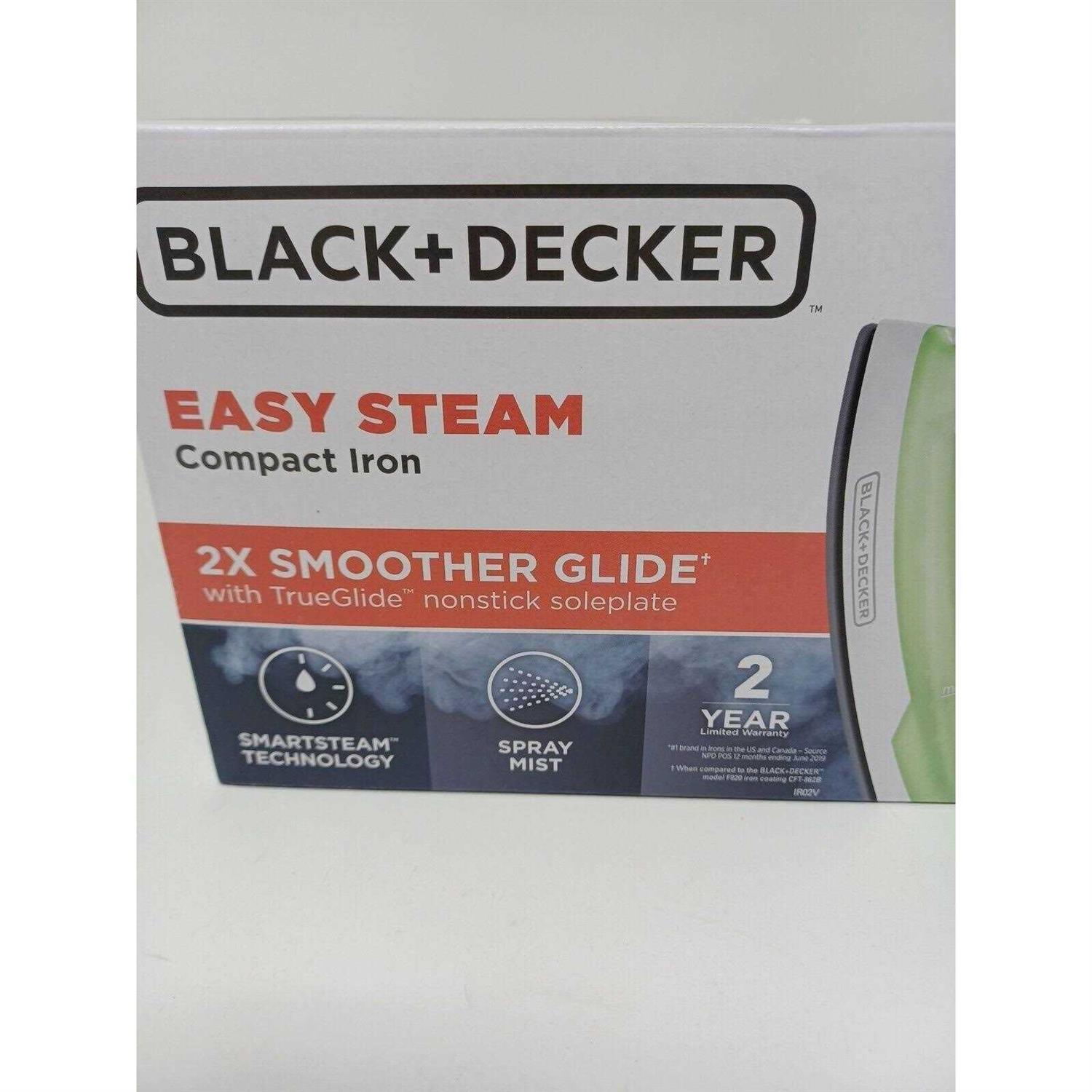 Black+decker Easy Steam Compact Iron