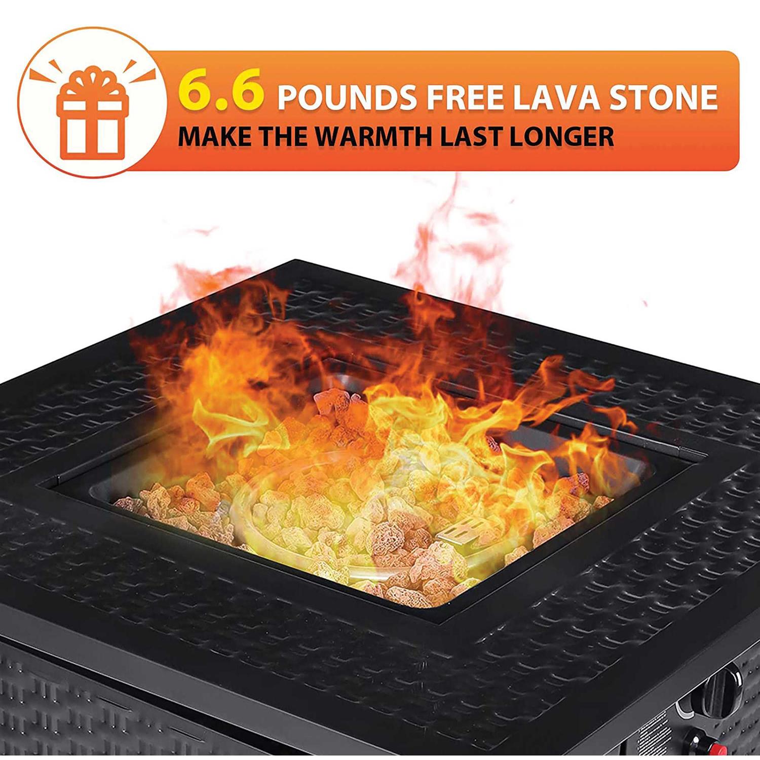 Singlyfire Gas Fire Pit Table