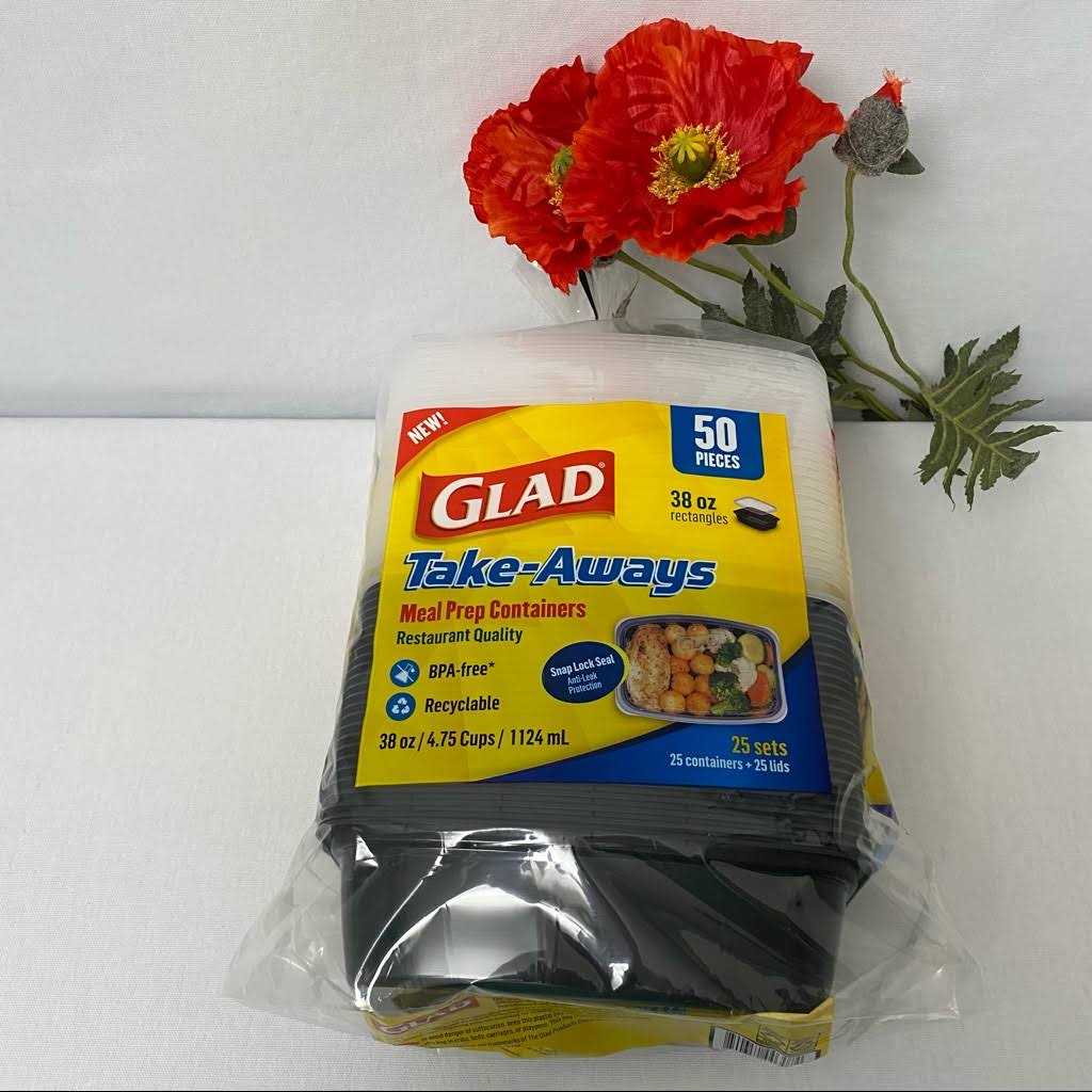 Glad Food Storage Containers Take-Aways